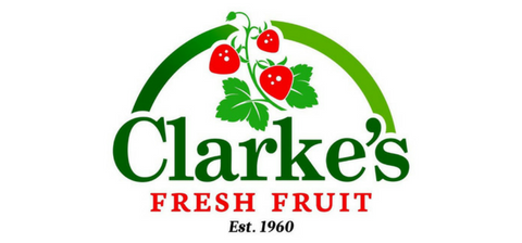 Image of Clarkes Fresh Fruit logotype